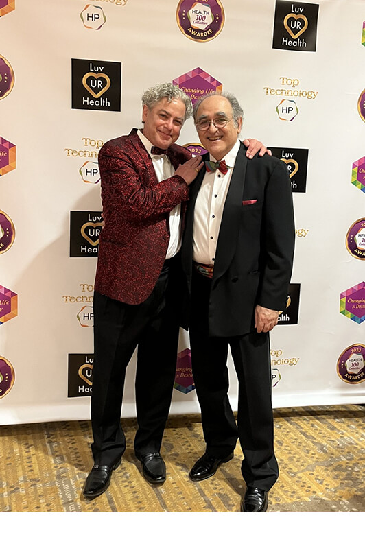 Al Pirnia (right), Founder of Changing Life & Destiny Conference