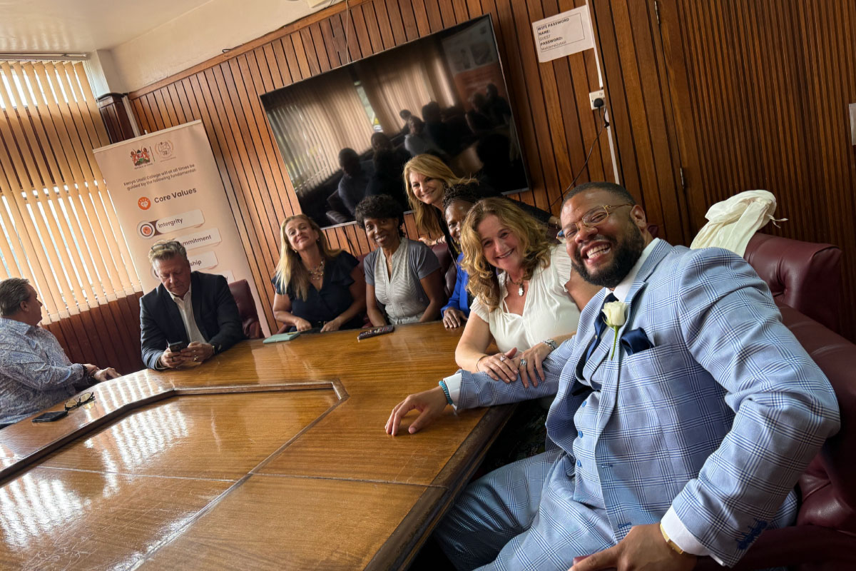 Kenya Keynote Tour speakers, including Roosevelt Williams III and Melanie Soloway