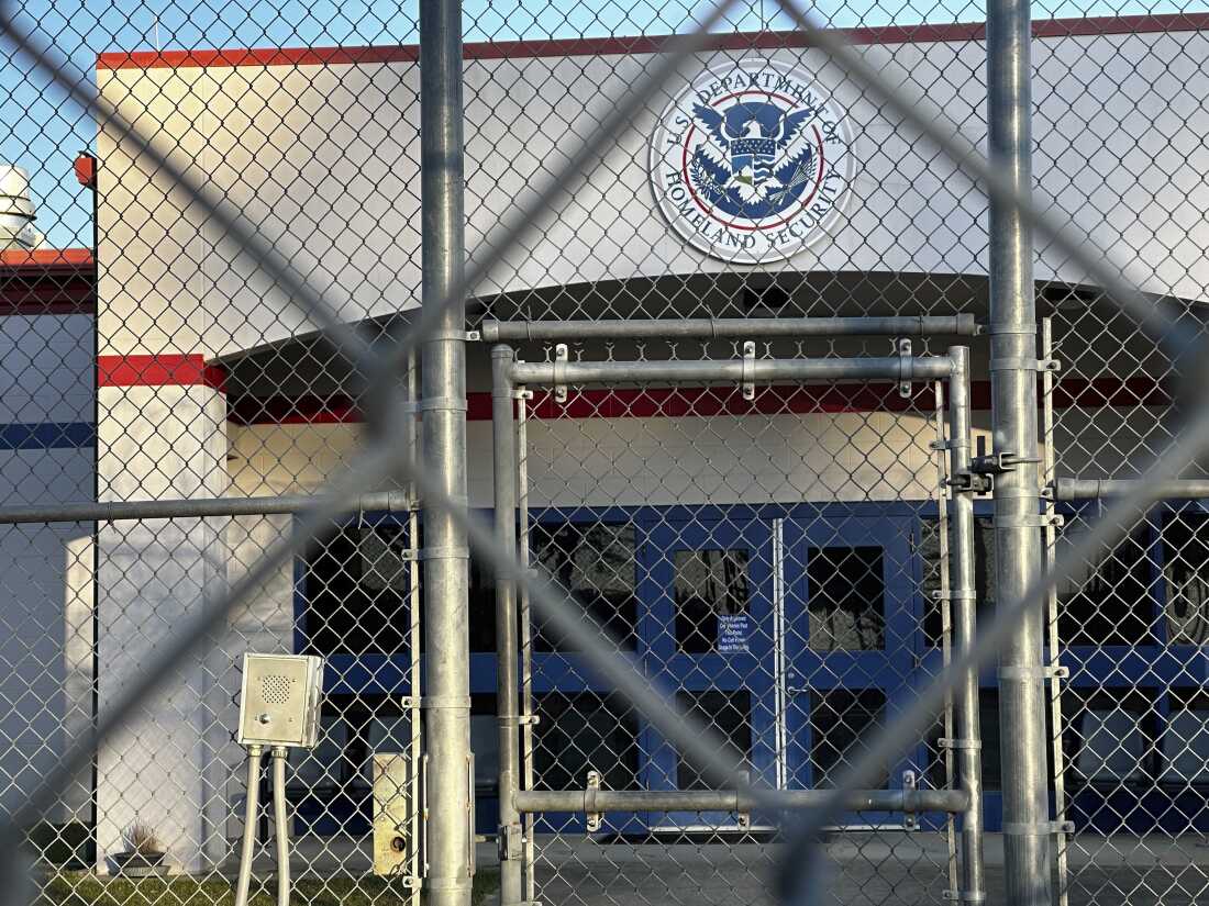 The Department of Homeland Security&rsquo;s ICE detention facility is shown in Jena, La., on Friday, March 21, 2025.