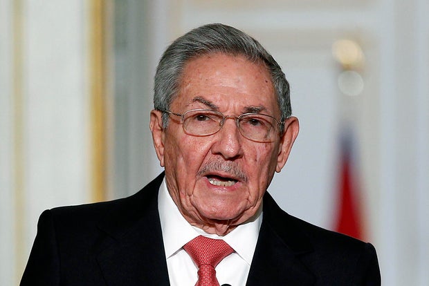 Former Cuban President Raul Castro